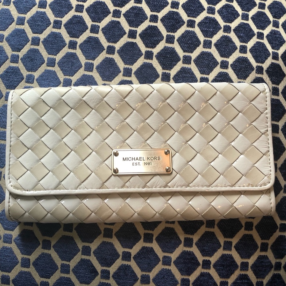 Michael Kors Quilted Leather Clutch
